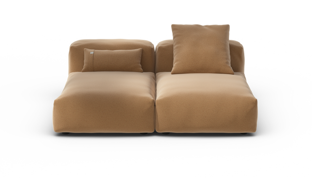 vetsak | Sofa Set 01 Medium - Pique - Wheat | Modulaire Sofa | 2.5 Zits