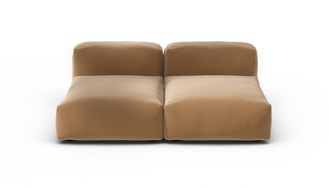 vetsak | Sofa Set 01 Medium - Pique - Wheat | Modulaire Sofa | 2.5 Zits