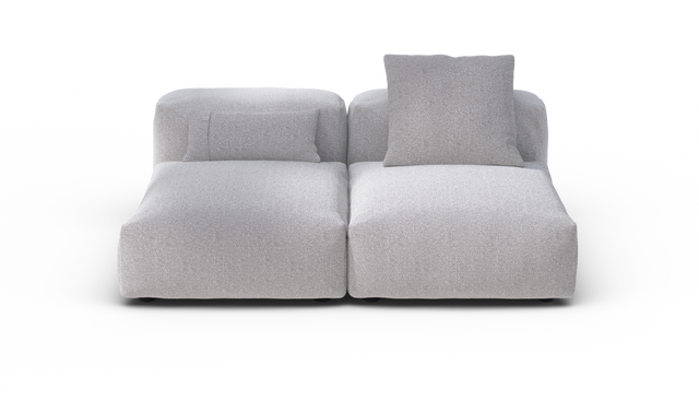 vetsak | Sofa Set 01 Medium - Ridge - Dune | Modulaire Sofa | 2.5 Zits