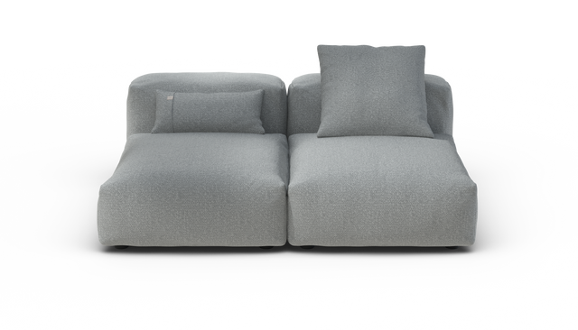vetsak | Sofa Set 01 Medium - Ridge - Limestone | Modulaire Sofa | 2.5 Zits