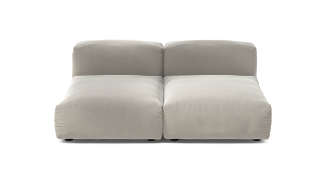 vetsak | Sofa Set 01 Medium - Suave - Clay | Modulaire Sofa | 2.5 Zits