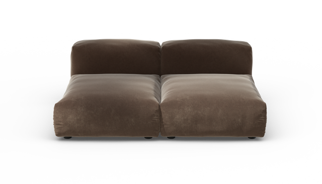 vetsak | Sofa Set 01 Medium - Suave - Espresso | Modulaire Sofa | 2.5 Zits