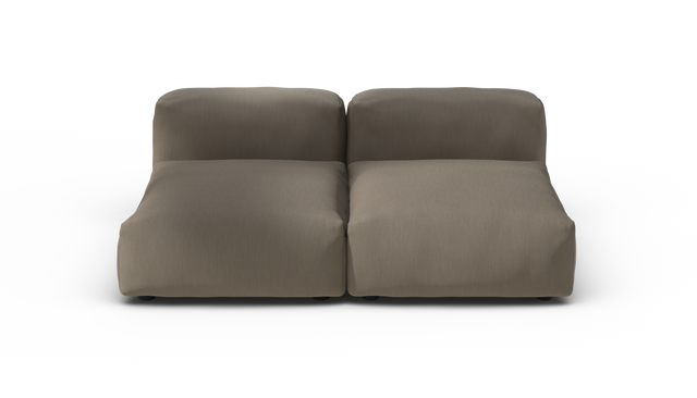 vetsak | Sofa Set 01 Medium - Terrain - Driftwood | Modulaire Sofa | 2.5 Zits