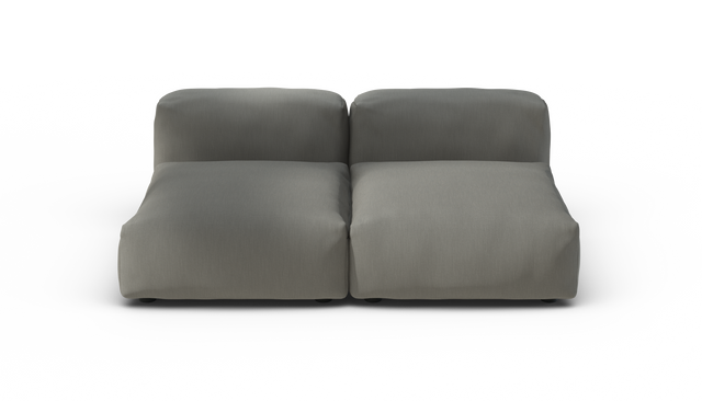 vetsak | Sofa Set 01 Medium - Terrain - Flint | Modulaire Sofa | 2.5 Zits