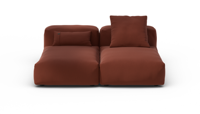 vetsak | Sofa Set 01 Medium - Terrain - Saffron | Modulaire Sofa | 2.5 Zits