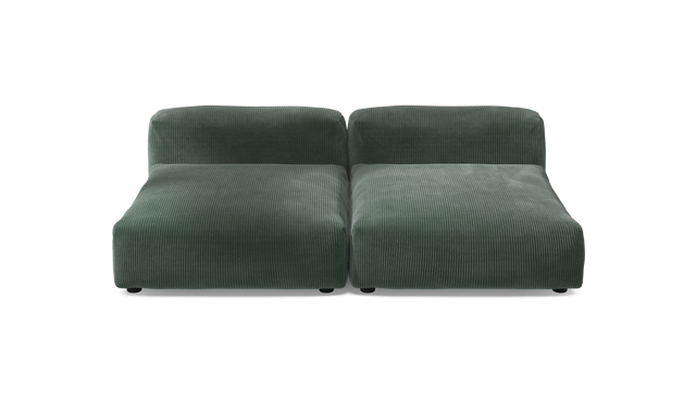vetsak | Sofa Set 01 XLarge - Cord Velour - Hunter | Modulaire Sofa | 3.5 Zits