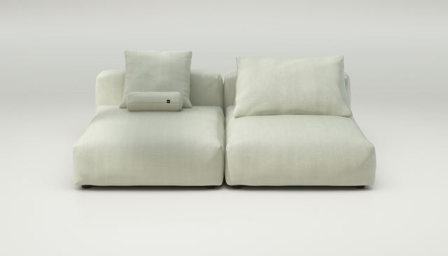 vetsak | Sofa Set 01 XLarge - herringbone - beige | Modulaire Sofa | 3.5 Zits