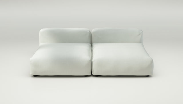 vetsak | Sofa Set 01 XLarge - herringbone - creme | Modulaire Sofa | 3.5 Zits