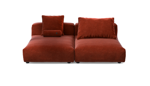 vetsak | Sofa Set 01 XLarge - Suave - Saffron | Modulaire Sofa | 3.5 Zits
