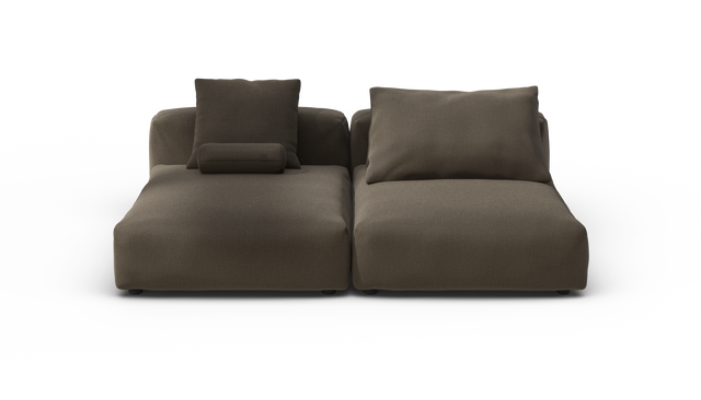 vetsak | Sofa Set 01 XLarge - Breeze - Brown | Modulaire Sofa | 3.5 Zits