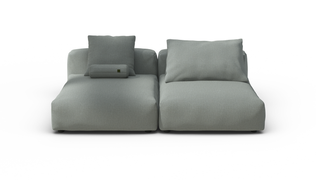 vetsak | Sofa Set 01 XLarge - Breeze - Sage | Modulaire Sofa | 3.5 Zits