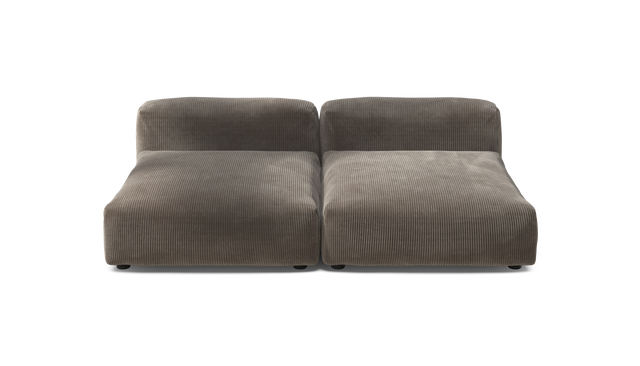 vetsak | Sofa Set 01 XLarge - Cord Velour - Mocha | Modulaire Sofa | 3.5 Zits