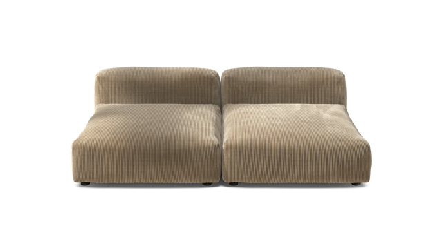vetsak | Sofa Set 01 XLarge - Cord Velour - Sand | Modulaire Sofa | 3.5 Zits