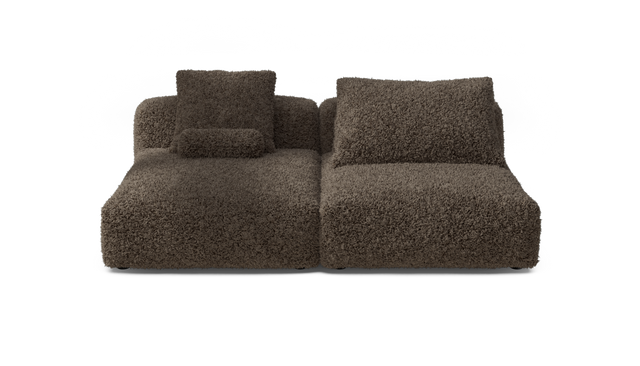 vetsak | Sofa Set 01 XLarge - Doodle - Cacao | Modulaire Sofa | 3.5 Zits