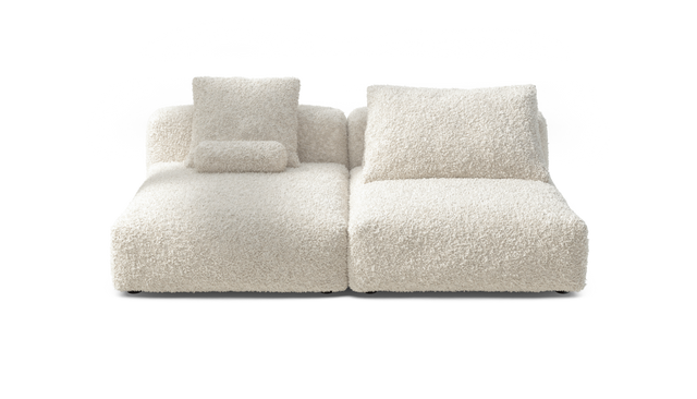 vetsak | Sofa Set 01 XLarge - Doodle - Creme | Modulaire Sofa | 3.5 Zits