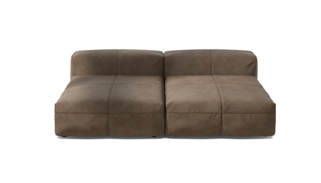 vetsak | Sofa Set 01 XLarge - Leather - Cacao | Modulaire Sofa | 3.5 Zits