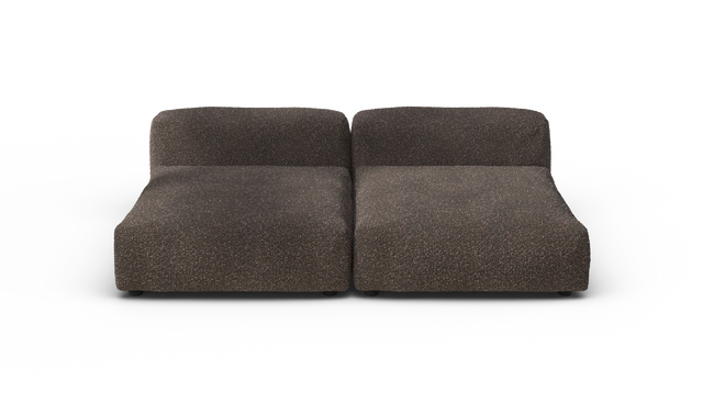 vetsak | Sofa Set 01 XLarge - Nub - Walnut | Modulaire Sofa | 3.5 Zits
