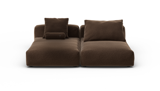 vetsak | Sofa Set 01 XLarge - Pebble - Umber | Modulaire Sofa | 3.5 Zits