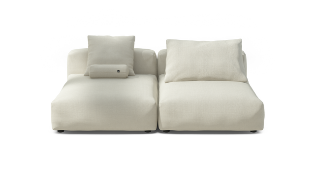 vetsak | Sofa Set 01 XLarge - Pique - Creme | Modulaire Sofa | 3.5 Zits