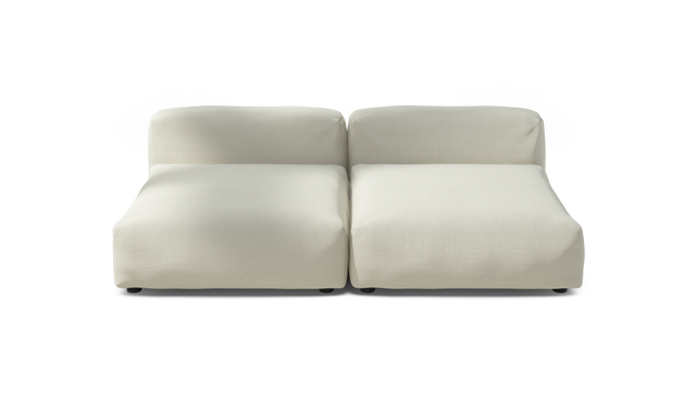 vetsak | Sofa Set 01 XLarge - Pique - Creme | Modulaire Sofa | 3.5 Zits