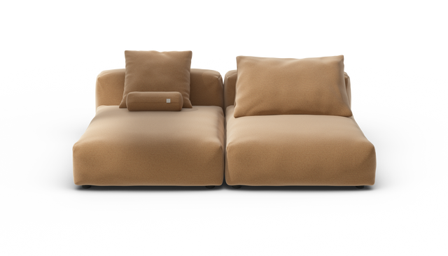 vetsak | Sofa Set 01 XLarge - Pique - Wheat | Modulaire Sofa | 3.5 Zits