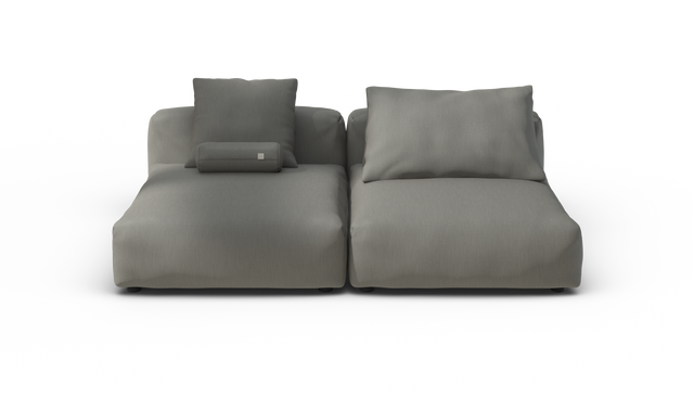vetsak | Sofa Set 01 XLarge - Terrain - Flint | Modulaire Sofa | 3.5 Zits