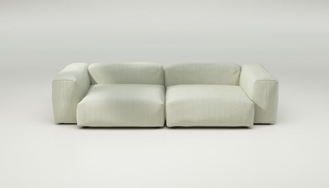 vetsak | Sofa Set 02 Large - herringbone - beige | Modulaire Sofa | 3.5 Zits | Big Sofa
