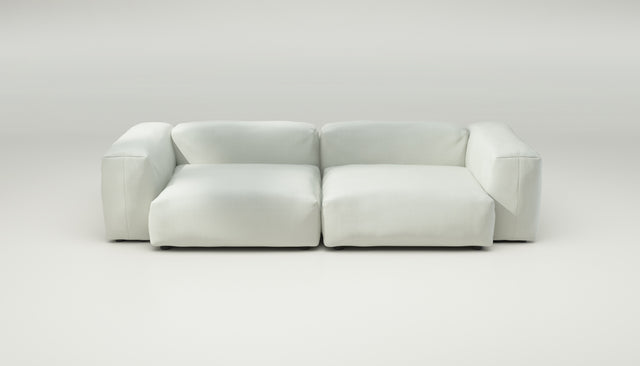 vetsak | Sofa Set 02 Large - herringbone - creme | Modulaire Sofa | 3.5 Zits | Big Sofa