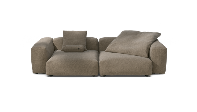 vetsak | Sofa Set 02 Large - Loop Loop - Taupe | Modulaire Sofa | 3.5 Zits | Big Sofa
