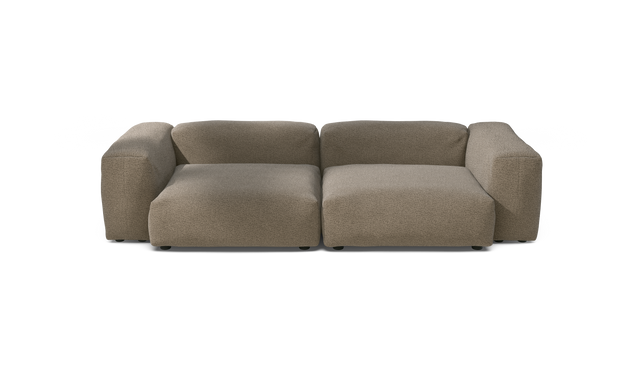 vetsak | Sofa Set 02 Large - Loop Loop - Taupe | Modulaire Sofa | 3.5 Zits | Big Sofa