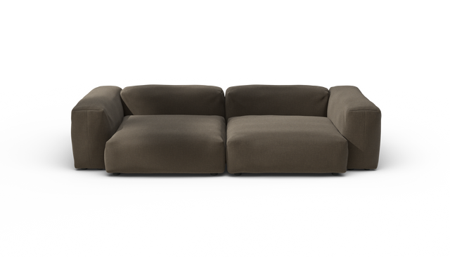 vetsak | Sofa Set 02 Large - Breeze - Brown | Modulaire Sofa | 3.5 Zits | Big Sofa