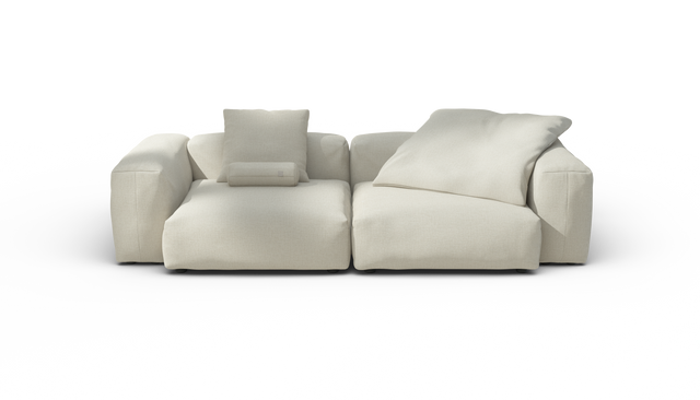 vetsak | Sofa Set 02 Large - Breeze - Ecru | Modulaire Sofa | 3.5 Zits | Big Sofa