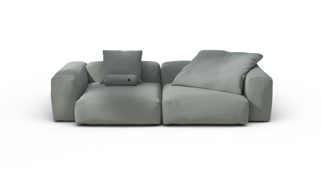 vetsak | Sofa Set 02 Large - Breeze - Sage | Modulaire Sofa | 3.5 Zits | Big Sofa