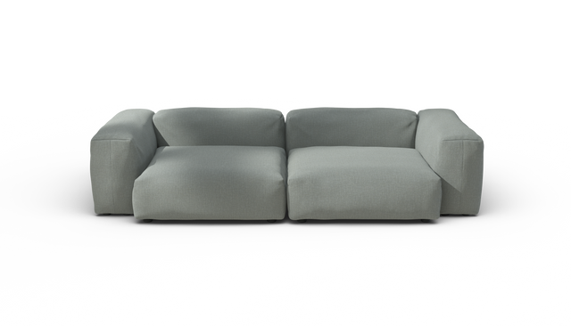 vetsak | Sofa Set 02 Large - Breeze - Sage | Modulaire Sofa | 3.5 Zits | Big Sofa