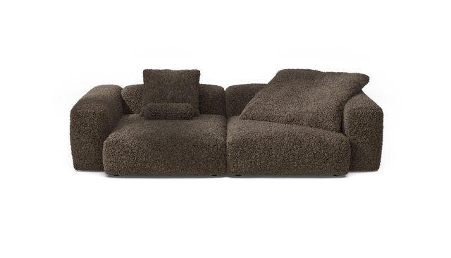 vetsak | Sofa Set 02 Large - Doodle - Cacao | Modulaire Sofa | 3.5 Zits | Big Sofa