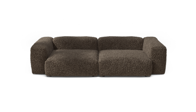 vetsak | Sofa Set 02 Large - Doodle - Cacao | Modulaire Sofa | 3.5 Zits | Big Sofa