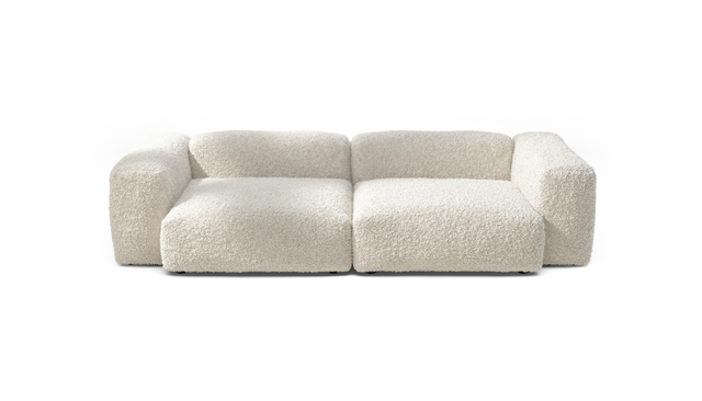 vetsak | Sofa Set 02 Large - Doodle - Creme | Modulaire Sofa | 3.5 Zits | Big Sofa