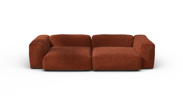 vetsak | Sofa Set 02 Large - Nub - Sienna | Modulaire Sofa | 3.5 Zits | Big Sofa