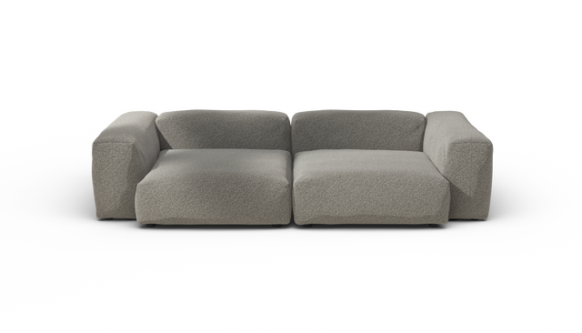 vetsak | Sofa Set 02 Large - Pebble - Platinum | Modulaire Sofa | 3.5 Zits | Big Sofa