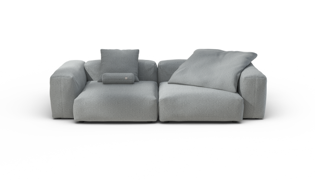 vetsak | Sofa Set 02 Large - Ridge - Limestone | Modulaire Sofa | 3.5 Zits | Big Sofa