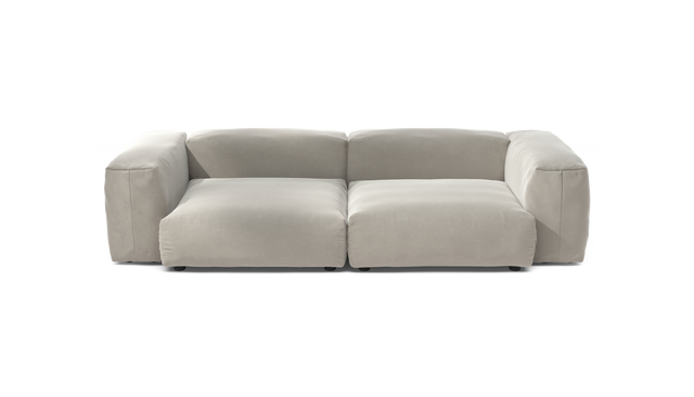 vetsak | Sofa Set 02 Large - Suave - Clay | Modulaire Sofa | 3.5 Zits | Big Sofa