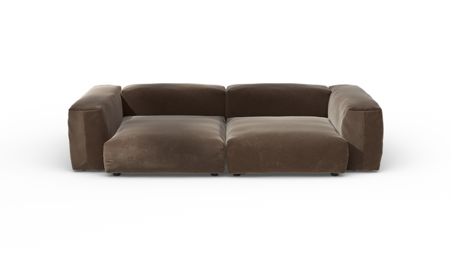 vetsak | Sofa Set 02 Large - Suave - Espresso | Modulaire Sofa | 3.5 Zits | Big Sofa