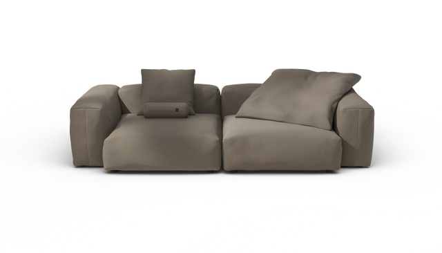 vetsak | Sofa Set 02 Large - Terrain - Driftwood | Modulaire Sofa | 3.5 Zits | Big Sofa