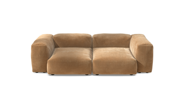 vetsak | Sofa Set 02 Medium - Cord Velour - Camel | Modulaire Sofa | 2.5 Zits | Big Sofa