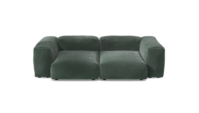 vetsak | Sofa Set 02 Medium - Cord Velour - Hunter | Modulaire Sofa | 2.5 Zits | Big Sofa