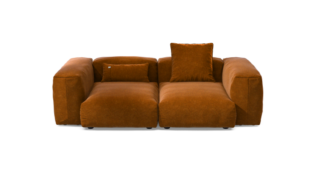 vetsak | Sofa Set 02 Medium - Suave - Honey | Modulaire Sofa | 2.5 Zits | Big Sofa