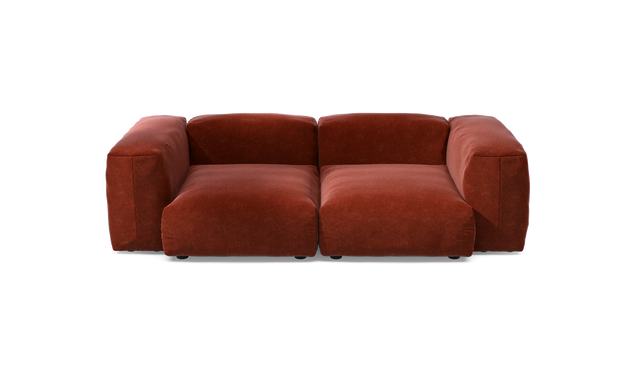 vetsak | Sofa Set 02 Medium - Suave - Saffron | Modulaire Sofa | 2.5 Zits | Big Sofa
