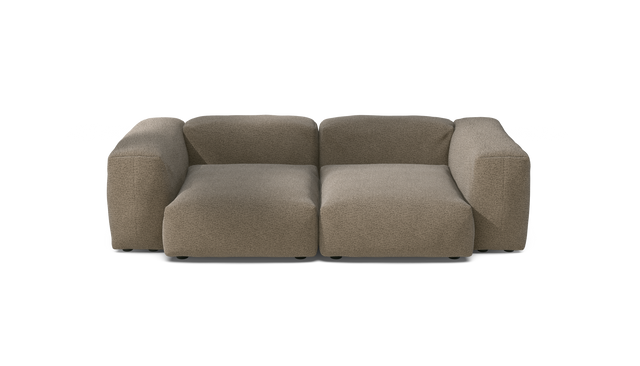 vetsak | Sofa Set 02 Medium - Loop Loop - Taupe | Modulaire Sofa | 2.5 Zits | Big Sofa