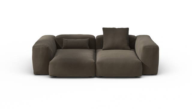 vetsak | Sofa Set 02 Medium - Breeze - Brown | Modulaire Sofa | 2.5 Zits | Big Sofa