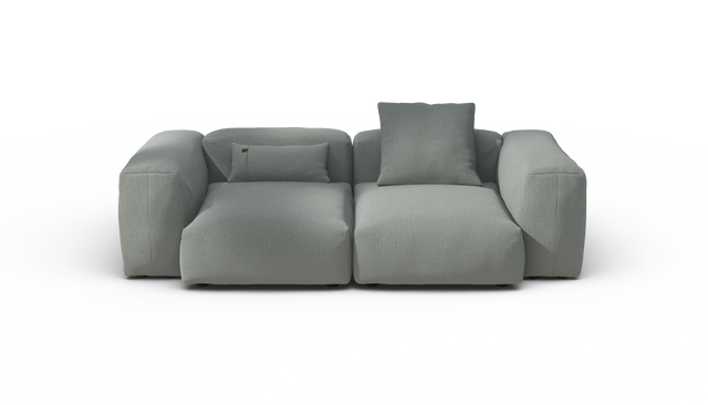 vetsak | Sofa Set 02 Medium - Breeze - Sage | Modulaire Sofa | 2.5 Zits | Big Sofa